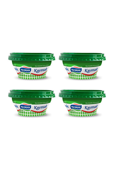YÖRÜK SÜT Kaymak 100 GR 4'lü Paket