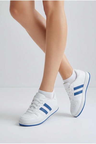 BYRAMSE Women's Daily Use Comfortable Lace-Up Sports Shoes