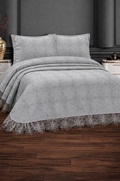 Hig Store Σετ κάλυμμα κρεβατιού/κουβερλί διπλού μεγέθους μπαντάλι, γαλλικού τ...