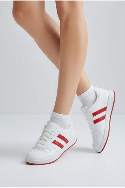 BYRAMSE Women's Daily Use Comfortable Lace-Up Sports Shoes