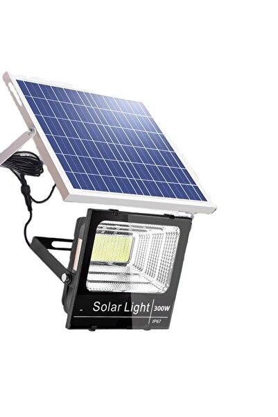 OEM Ηλιακό φωτιστικό εξωτερικού χώρου 300 W, Προβολέας με 348 LED SMD, με τηλ...