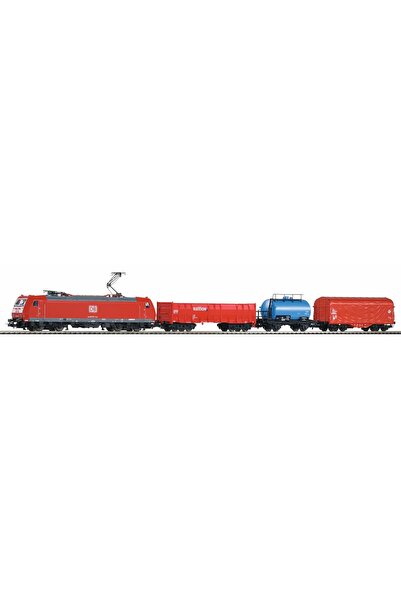 Piko Set tren marfa Piko, digital cu telecomanda wireless, locomotiva Br18+ 3...