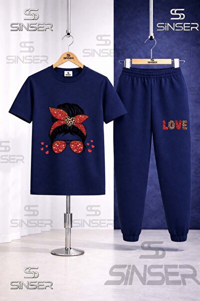 SS SİNSER Παιδικό Σετ Φούτερ με Μπλουζάκι με Σχέδιο ΚΟΥΜΠΑΡΑΣ με Γυαλιά και Κ...