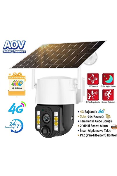 OEM Κάμερα παρακολούθησης με κάρτα SIM 4G, ηλιακό πάνελ και αισθητήρα κίνησης