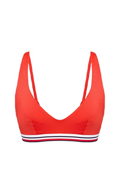 Tommy Hilfiger Kadın Yuvarlak Yakalı Bralet Bikini Üstü UW0UW06351