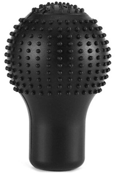Generic Brand Silicone Gear Knob Round Black Piece