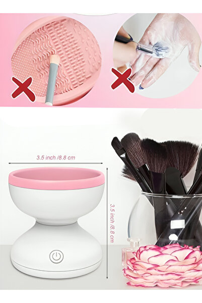 Yallabena Automatic Electric Makeup Brush Cleaner - Deep Cleaning & Fast Dryi...