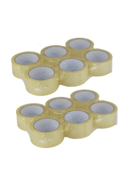 ambalaje365 Bandă adezivă pentru ambalare 48 mm/60 m, Acrilică, 12 buc/set, T...