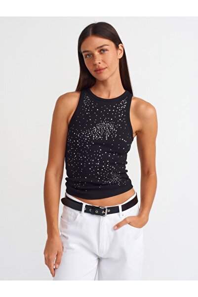 Nisam Halter Ribbed Stone Athlete