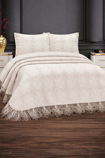 Hig Store Σετ κάλυμμα κρεβατιού/κουβερλί διπλού μεγέθους μπαντάλι, γαλλικού τ...