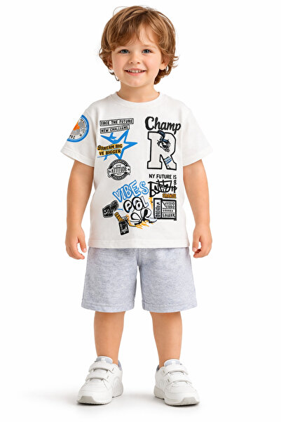 Melodikids Καλοκαιρινό αγόρι κάτω και επάνω σετ