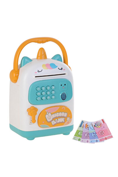 KESKİN SOUND My Life Kumbara Pilli Sesli Işıklı Şifreli Unicorn