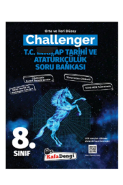 Kafa Dengi Yayınları 8. Sınıf Challenger İNKILAP TARİHİ VE ATATÜRKÇÜLÜK Soru Bankası