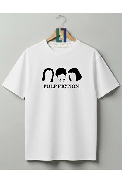 Grafftee Clothing Pulp Fiction Design Premium Unisex 100% βαμβακερό μπλουζάκι...