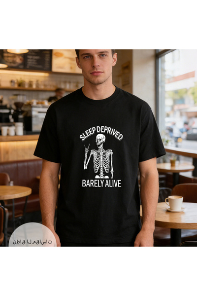 Arabest Men's Pure Cotton 299g T-Shirt, Double-Sided Heat Transfer Print, Box...