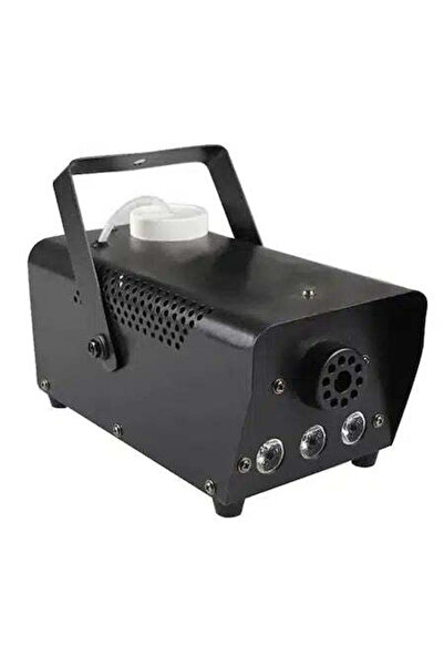 OEM Μηχανή καπνού LED 600W, τηλεχειριστήριο, εφέ φωτισμού, μεταλλική, Μαύρη
