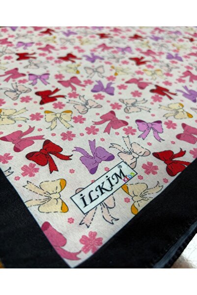 cs ilkim Παιδικό μαντήλι χιτζάμπ με ψηφιακή εκτύπωση, βαμβακερό (83x83 εκ.)