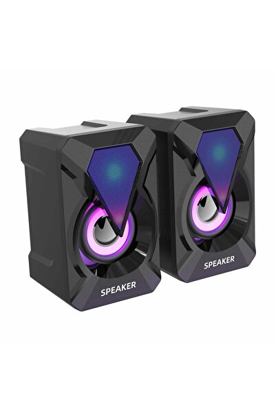 OEM 2 σε 1 Μίνι Φορητό Ενεργό Ηχείο USB για υπολογιστή gaming