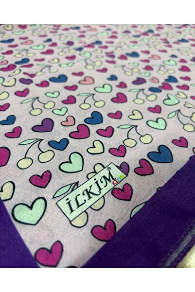 cs ilkim Παιδικό μαντήλι χιτζάμπ με ψηφιακή εκτύπωση, βαμβακερό (83x83 εκ.)