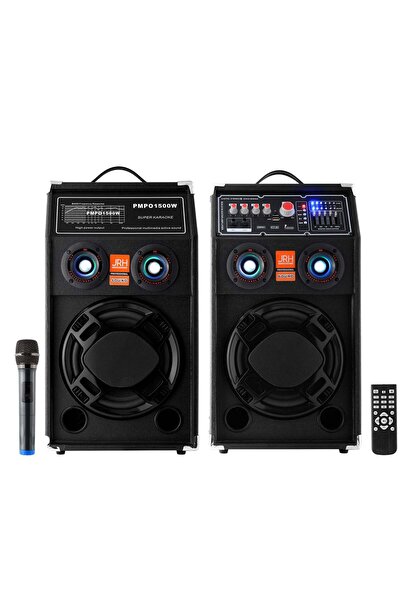 OEM Σετ ενεργών ηχείων Bluetooth 500W EQ5+ ΑΣΥΡΜΑΤΟ ΜΙΚΡΟΦΩΝΟ