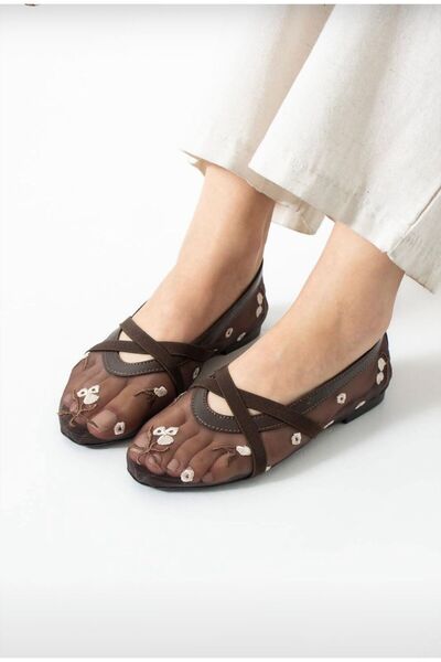 STOCON File Nakış Ve Nakış İşleme İnce Çapraz Bant Detayı Yuvarlak Burun Lüks...