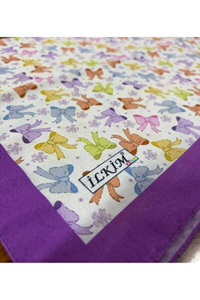 cs ilkim Παιδικό μαντήλι χιτζάμπ με ψηφιακή εκτύπωση, βαμβακερό (83x83 εκ.)