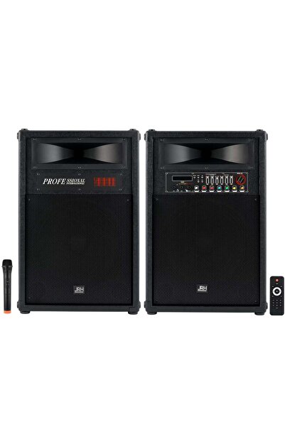 OEM Επαγγελματικό σετ ηχείων JRH 2035, 13 ισοσταθμιστές, μικρόφωνο και τηλεχε...