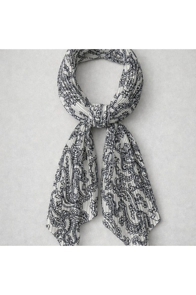 TAŞDELEN AVM Πλισέ Σατέν Μπαντάνα/Φουλάρι με Διάφορα Σχέδια