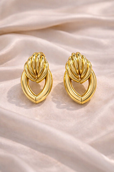 PORSE Gold and Silver Multi-Hoop Stylish Earrings – Modern Design Women's Ear...