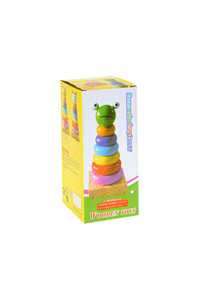 KESKİN SOUND Colorful Frog Ring Dizmece with Wooden Box