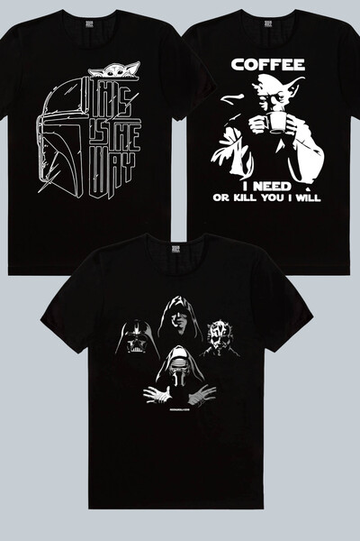 ROCKANDROLL Γυναικείο μπλουζάκι με θέμα τον Γιόντα στο κράνος, Καφές Γιόντα, ...