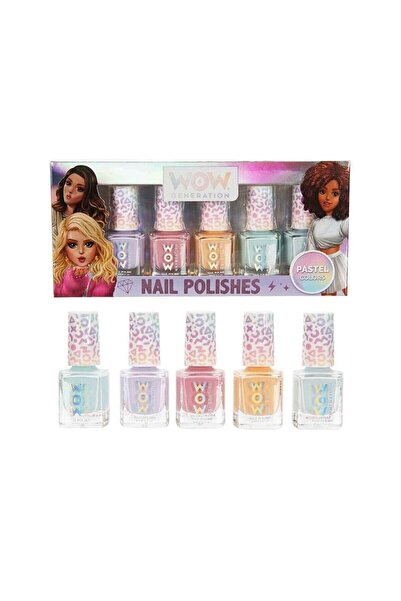 Russet S00086712 - WOW Generation Pastel Renkli 5li Oje Seti