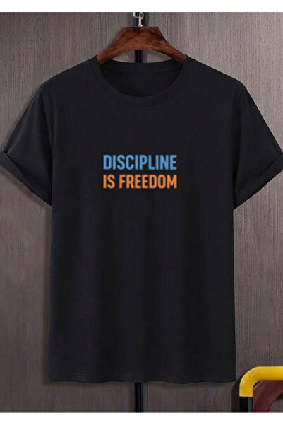 barsdepo Μπλουζάκι με στάμπα Discipline, Ποιότητα Premium, Unisex για Παιδιά/...