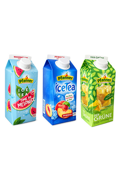 Pfanner Ice Tea 750 ml 3 lü Karma Paket
