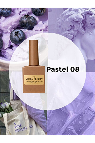 VB VIOLA BEAUTY PASTEL KALICI OJE SERİSİ -13 ML (Protez Tırnak Kalıcı Oje ) T...
