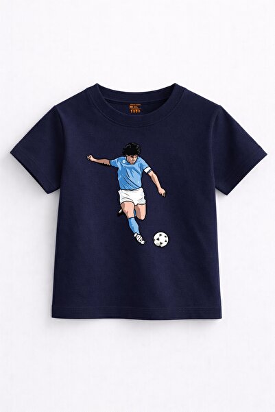 Rabona Fashion تي شيرت للأطفال بطبعة "أنا أتبرع لمارادونا" و"أنا أتبرع لياراد...