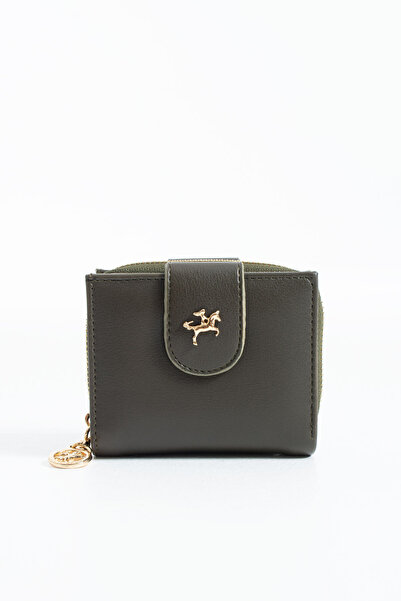 DEV 3 ADAM Nasbag Khaki Women's Double Cover Mini Wallet