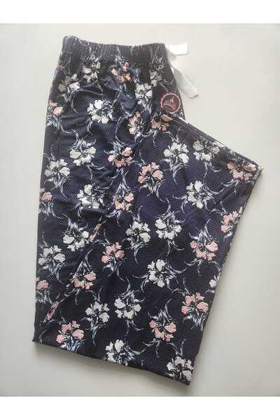 Lady Queen Πιτζάμα με λύκρα και βισκόζη μεγέθους Battal 6020