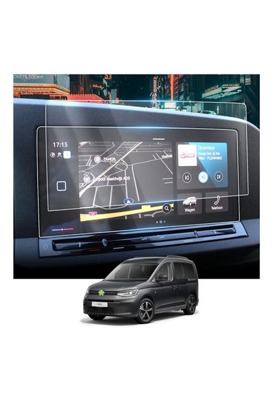 Glassmax VW Caddy 2024 Multimedya Ekran Koruyucu- Kırılmaz Şeffaf Nano Teknoloji