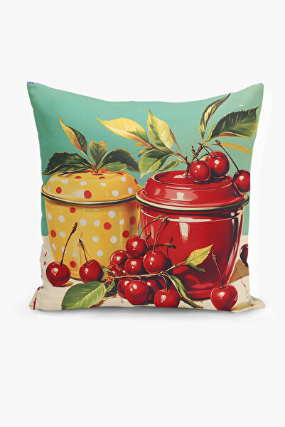 Filamente Κάλυμμα μαξιλαριού διπλής όψης με ψηφιακή εκτύπωση - Άνοιξη / Άνοιξ...