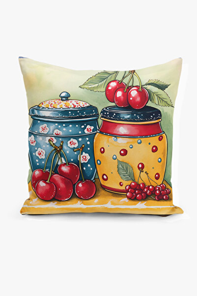 Filamente Κάλυμμα μαξιλαριού διπλής όψης με ψηφιακή εκτύπωση - Άνοιξη / Άνοιξ...