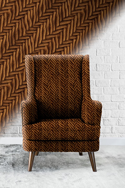 Vagonik Ύφασμα ταπετσαρίας καναπέ Örgü-02 με τρισδιάστατη ψηφιακή εκτύπωση, υ...