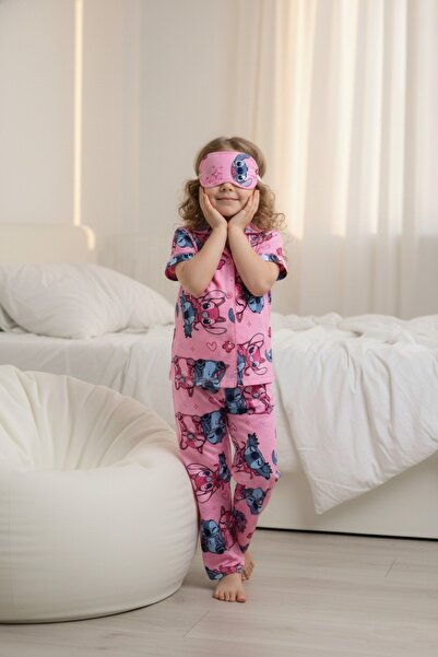 ÖRZİ Kids Καλοκαιρινό κοντομάνικο νυχτικό και σετ πιτζάμες για κορίτσια, με ε...