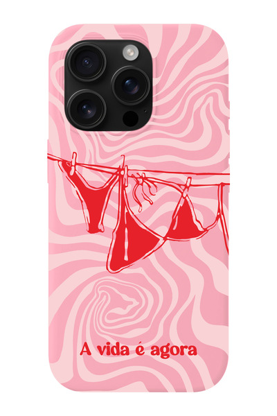 shoptocase iPhone 15 Pro Max Uyumlu Beach Vibes Desenli İçi Süet Lansman Tele...