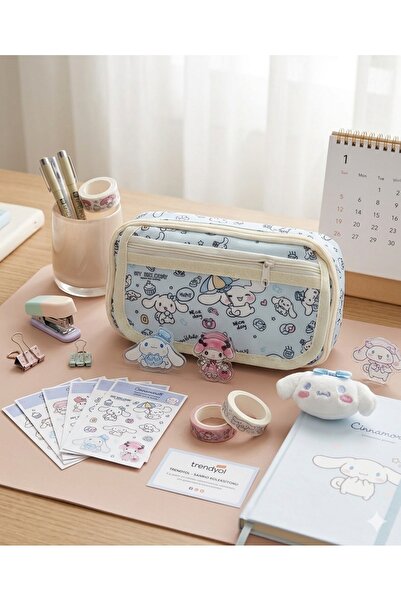 Fidanx Χαριτωμένη θήκη για στυλό με μοτίβο Cinnamoroll, μεγάλης χωρητικότητας...