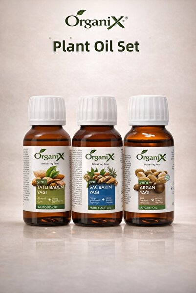 Organix مجموعة العناية بالشعر من الزيوت العشبية الطبيعية 100% المعصورة على ال...