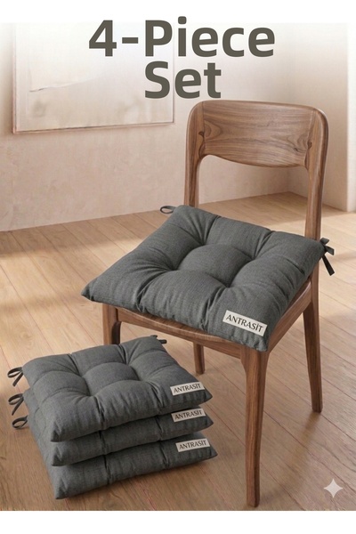 Mirayra Tekstil Μοντέρνο Σετ Μαξιλαριών Καρέκλας 4 τεμαχίων - Σετ Μαξιλαριών ...