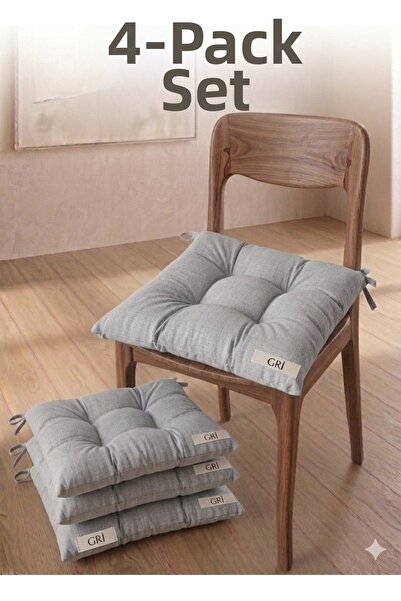 Mirayra Tekstil Μοντέρνο Σετ Μαξιλαριών Καρέκλας 4 τεμαχίων - Σετ Μαξιλαριών ...