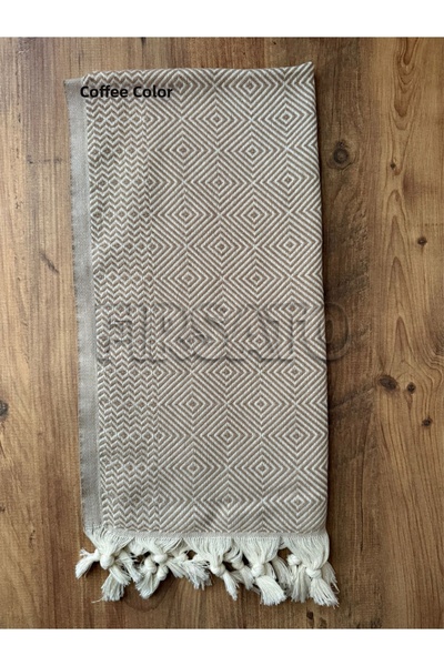 Fırsato Crystal Patterned 100% Cotton Hair Drying Towel |   Head Towel |   Peşkir – 45X90 cm (1 Piece)