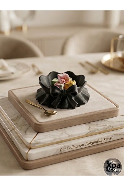 XOA Collection Majesty 6-Piece Snack Bowl - Turkish Delight Bowl - Presentati...